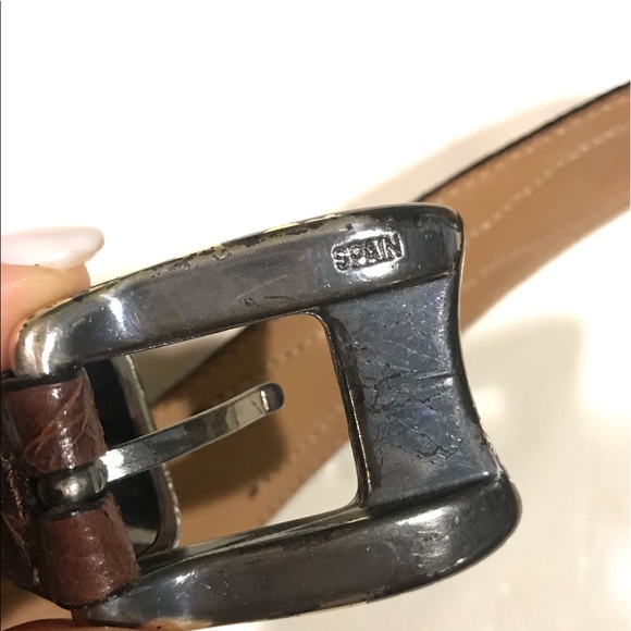 Vintage CALE SPAIN Genuine Lizard / Crocodile Belt